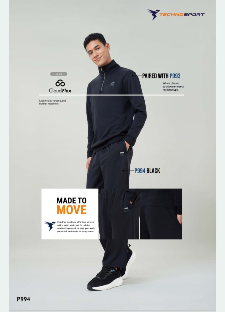 Men's baggy trackpants P994