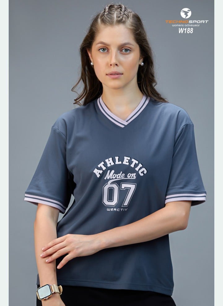 Women's V Neck tshirts W188