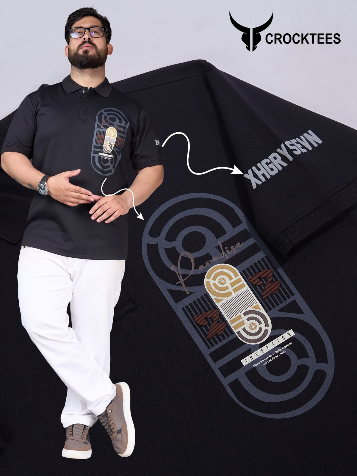 Men's printed color tshirts